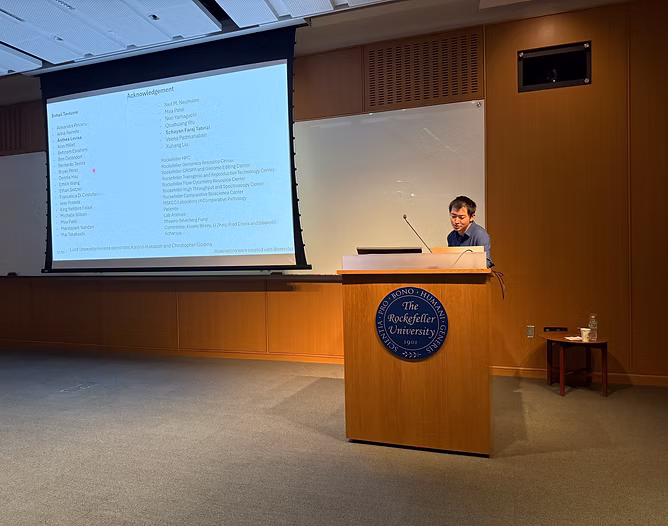Wenbin Mei's thesis defense